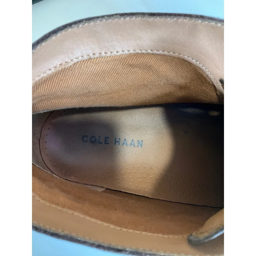 Cole Haan Leather Williams Welt Chukka II Ankle Boot Brown Minimalist Business 9